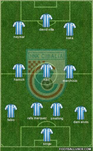 HNK Cibalia Formation 2015