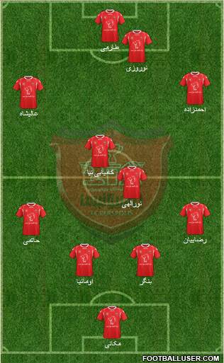 Persepolis Tehran Formation 2015