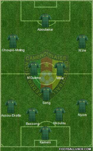 Cameroon Formation 2015