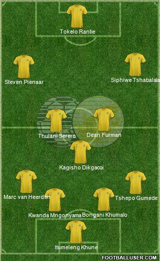 South Africa Formation 2015