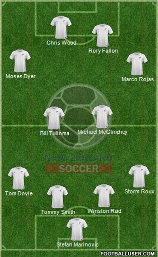 New Zealand Formation 2015