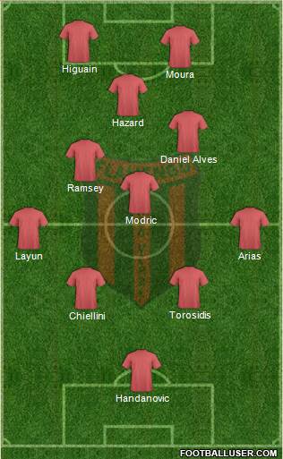 Flamengo EC de Arcoverde Formation 2015