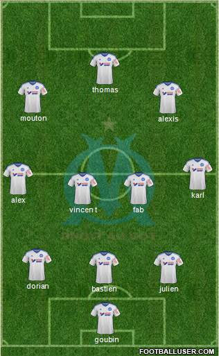 Olympique de Marseille Formation 2015