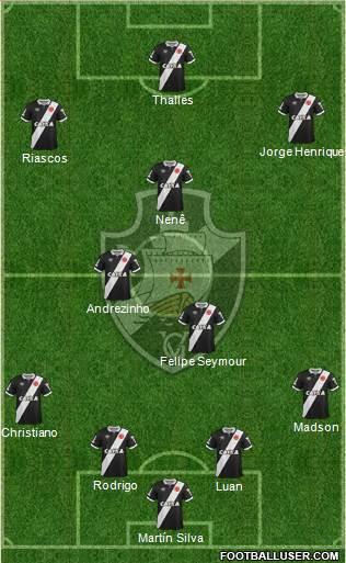 CR Vasco da Gama Formation 2015