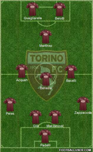Torino Formation 2015