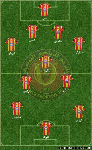 Espérance Sportive de Tunis Formation 2015