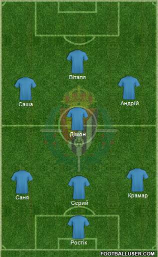 R. Valladolid C.F., S.A.D. Formation 2015