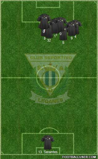 C.D. Leganés S.A.D. Formation 2015