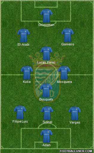 Xerez C.D., S.A.D. Formation 2015
