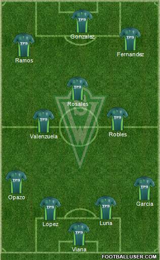 CD Santiago Wanderers S.A.D.P. Formation 2015