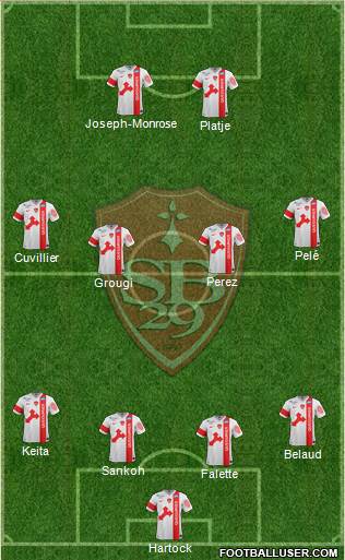 Stade Brestois 29 Formation 2015