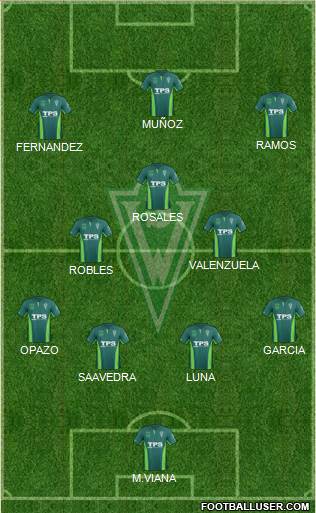 CD Santiago Wanderers S.A.D.P. Formation 2015