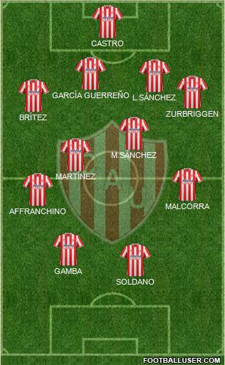 Unión de Santa Fe Formation 2015