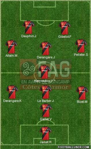 En Avant de Guingamp Formation 2015