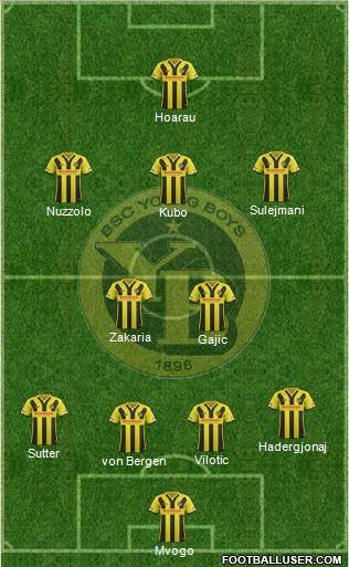 BSC Young Boys Formation 2015