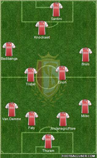 R Standard de Liège Formation 2015