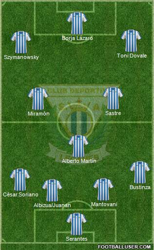 C.D. Leganés S.A.D. Formation 2015