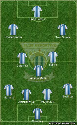 C.D. Leganés S.A.D. Formation 2015