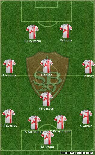 Stade Brestois 29 Formation 2015