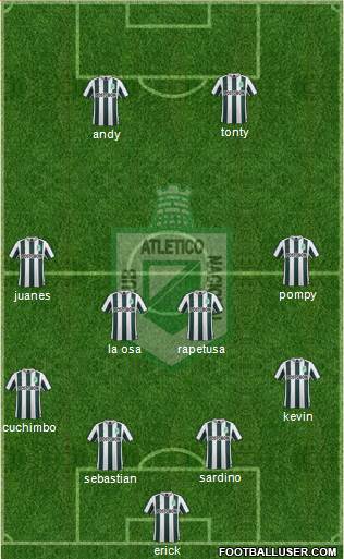 CDC Atlético Nacional Formation 2015