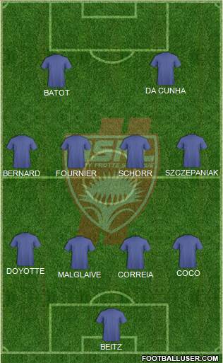 A.S. Nancy Lorraine Formation 2015