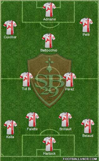 Stade Brestois 29 Formation 2015