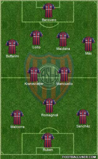 San Lorenzo de Almagro Formation 2015