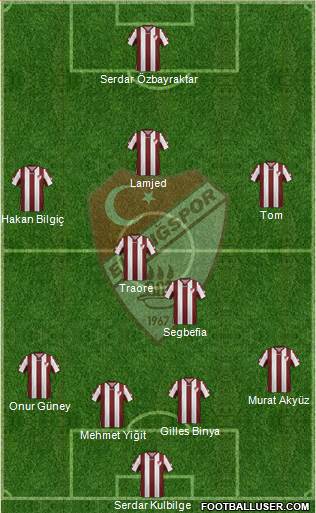 Elazigspor Formation 2015