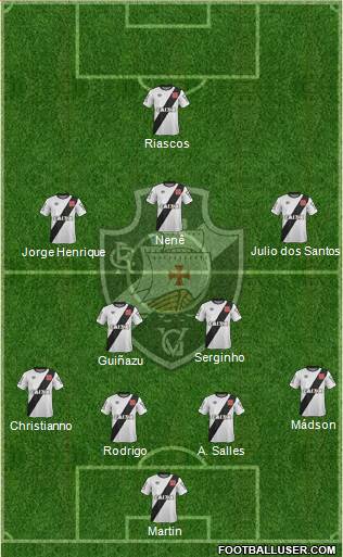 CR Vasco da Gama Formation 2015