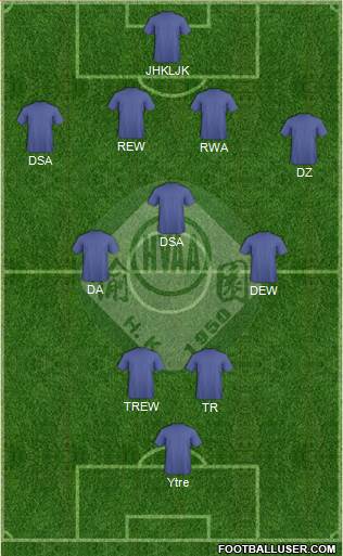Happy Valley Athletic Association Formation 2015