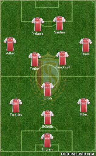 R Standard de Liège Formation 2015