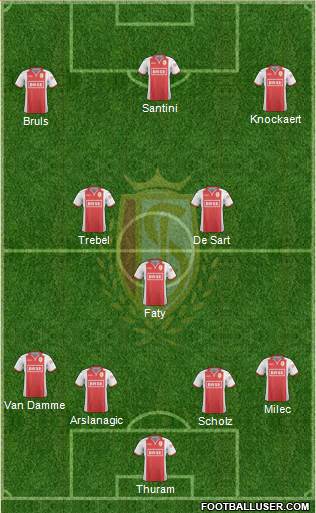 R Standard de Liège Formation 2015