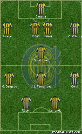 Rosario Central Formation 2015