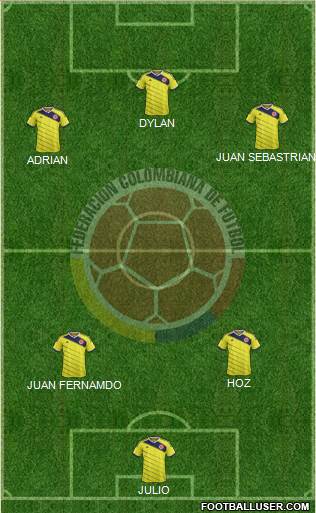 Colombia Formation 2015