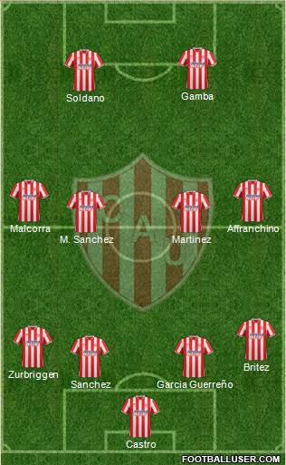 Unión de Santa Fe Formation 2015