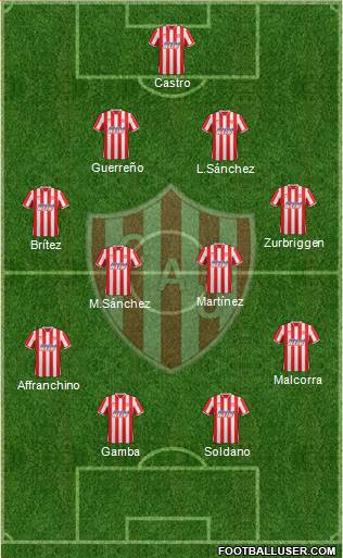 Unión de Santa Fe Formation 2015