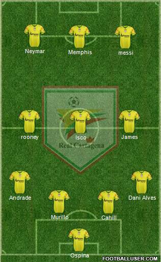 CD Real Cartagena Formation 2015