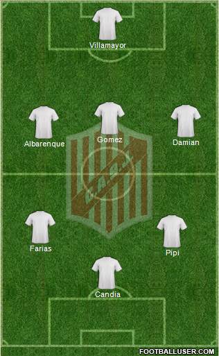 9 de Julio Formation 2015