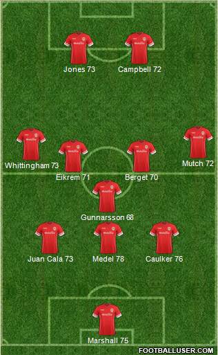 Cardiff City Formation 2015