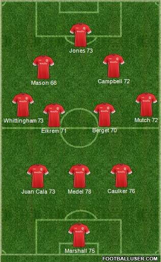 Cardiff City Formation 2015