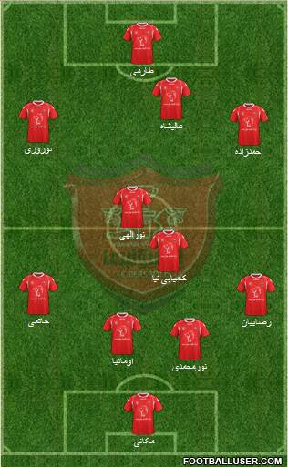 Persepolis Tehran Formation 2015
