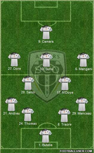 Angers SCO Formation 2015