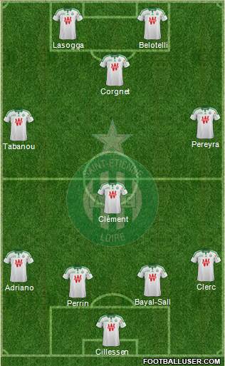 A.S. Saint-Etienne Formation 2015