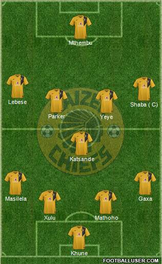 Kaizer Chiefs Formation 2015