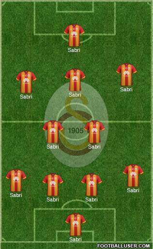 Galatasaray SK Formation 2015