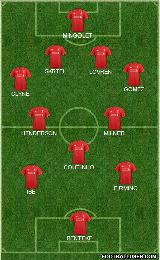 Liverpool Formation 2015