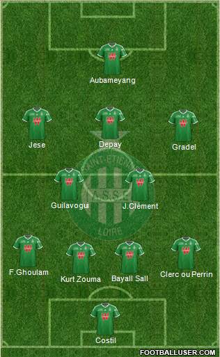 A.S. Saint-Etienne Formation 2015