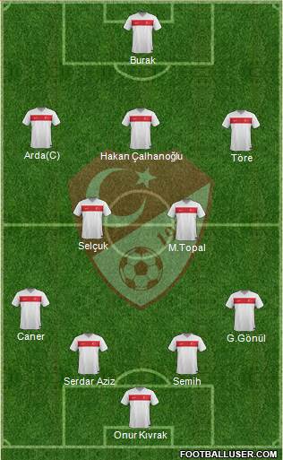 Turkey Formation 2015