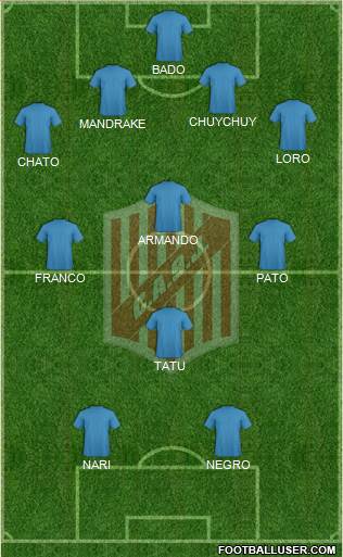 9 de Julio Formation 2015