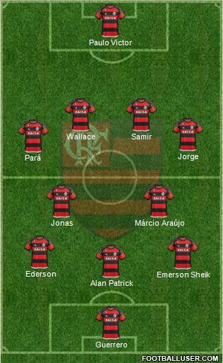 CR Flamengo Formation 2015